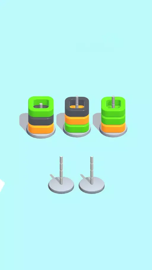 Hoop Sort Puzzle Ekran Görüntüleri
