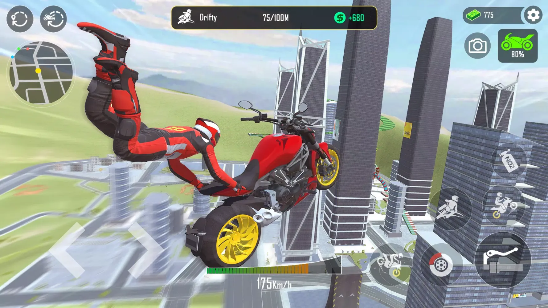 GT Moto Stunt 3D应用截图