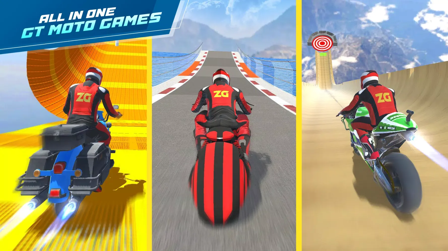 GT Moto Stunt 3D应用截图