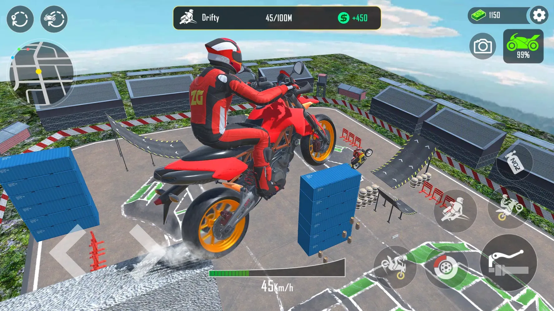 GT Moto Stunt 3D应用截图