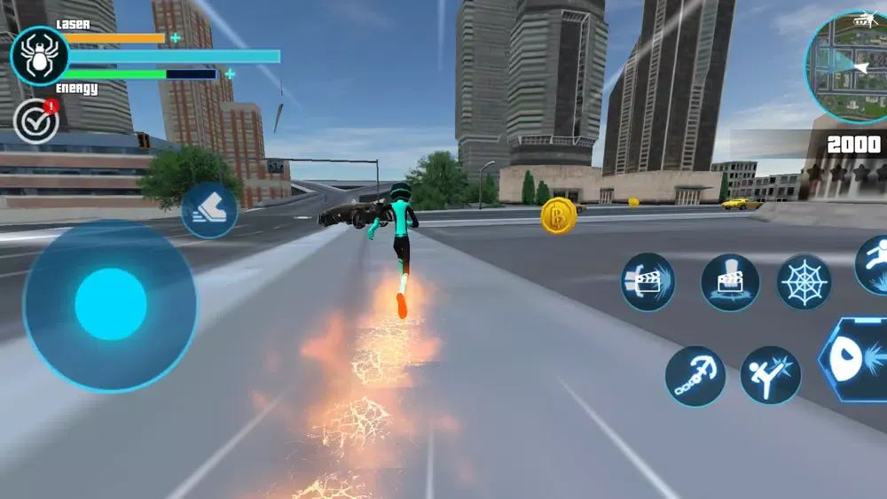 Capturas de tela do Super Stickman Hero 3D