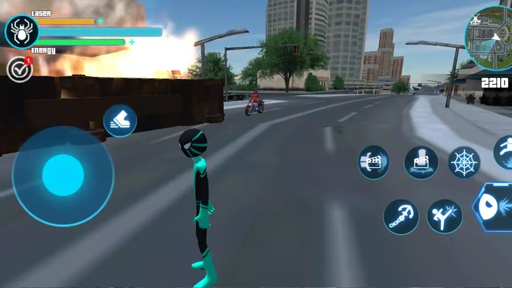 Capturas de tela do Super Stickman Hero 3D