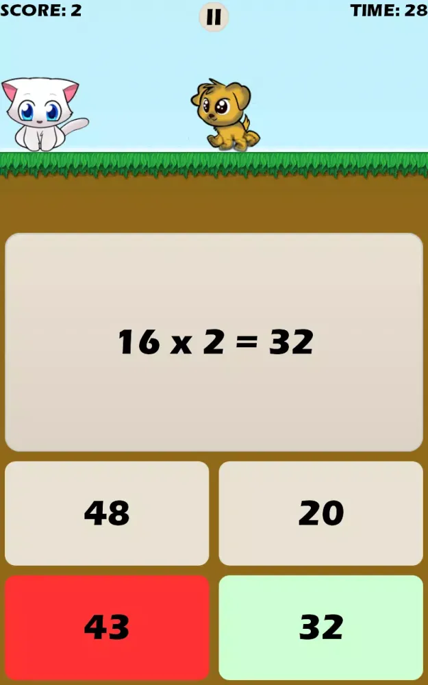 Math Games with Kitten Screenshots