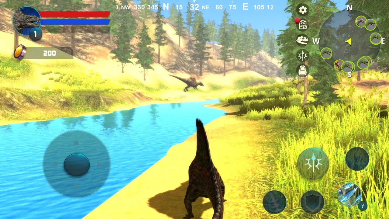 Dimetrodon Simulator Screenshots