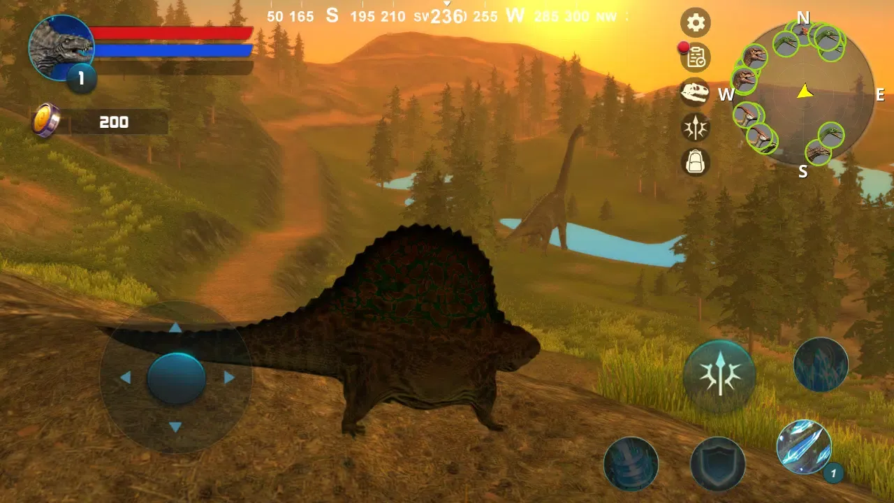 Dimetrodon Simulator Screenshots
