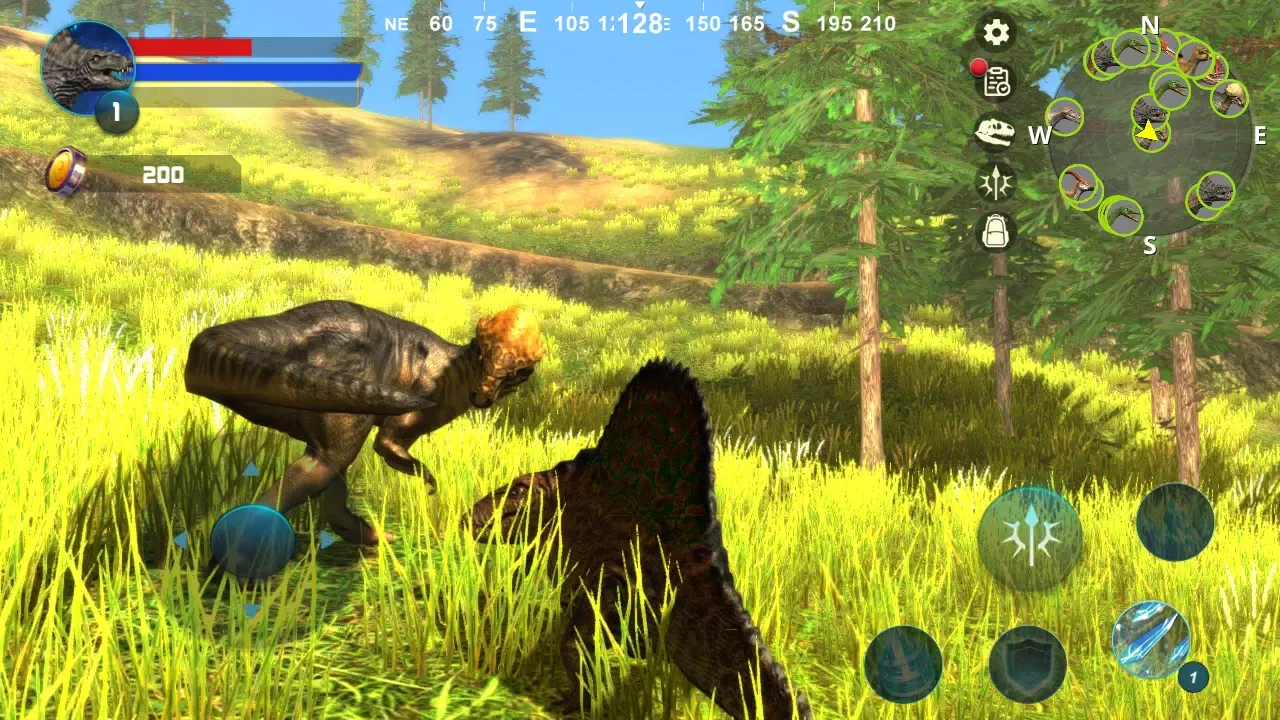 Dimetrodon Simulator Screenshots