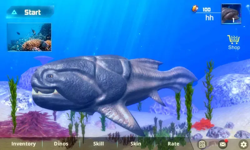 Dunkleeosteus Simulator স্ক্রিনশট