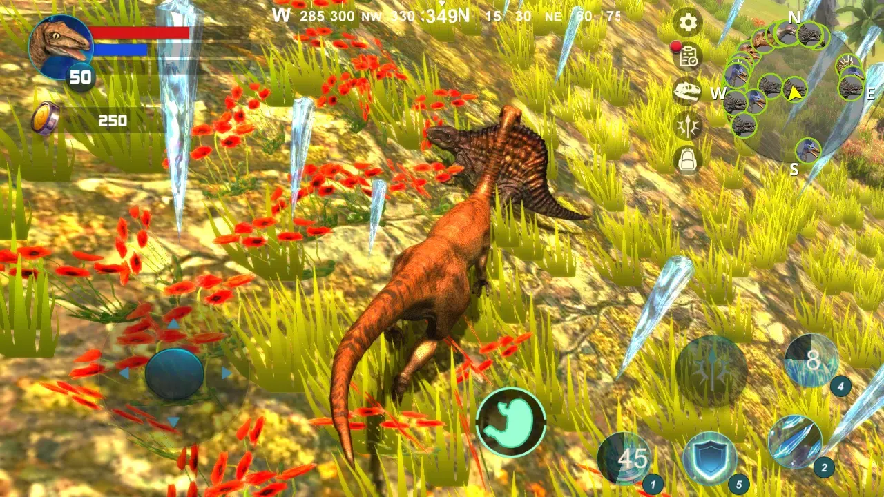 Tangkapan skrin Gallimimus Simulator