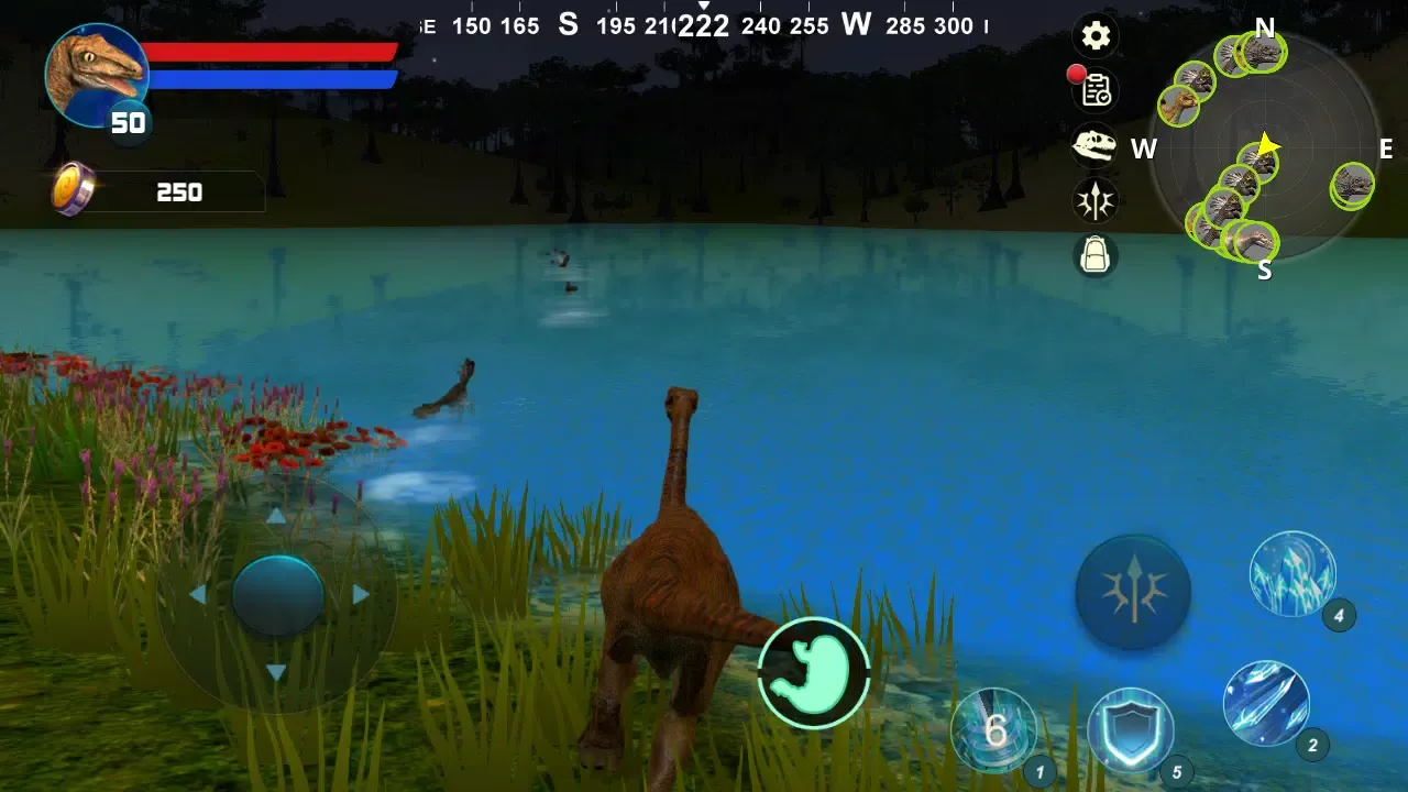 Tangkapan skrin Gallimimus Simulator