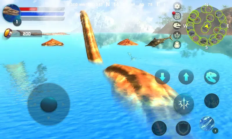 Tangkapan layar Plesiosaurus Simulator