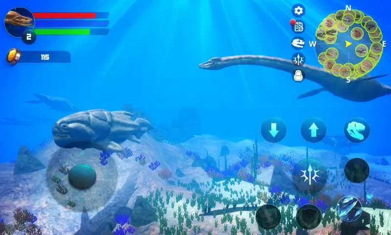 Tangkapan layar Plesiosaurus Simulator
