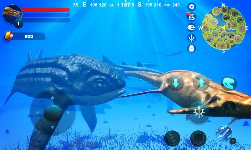 Tangkapan layar Plesiosaurus Simulator