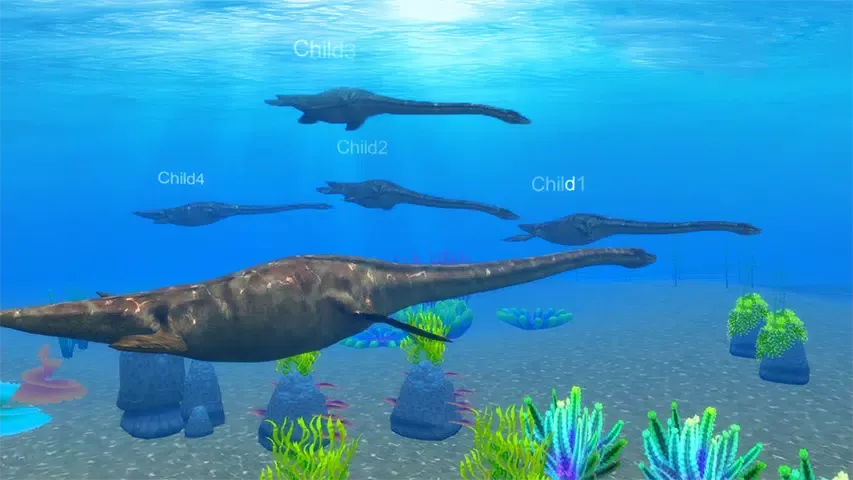 Tangkapan layar Plesiosaurus Simulator