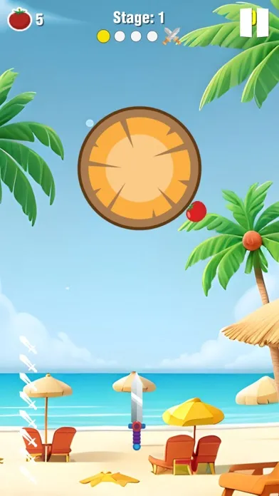 Screenshot di Beach Knife Strikes