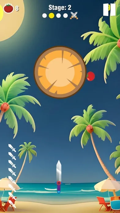 Screenshot di Beach Knife Strikes