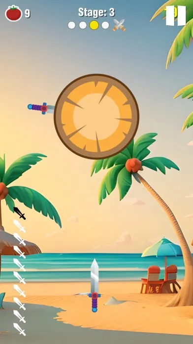 Screenshot di Beach Knife Strikes