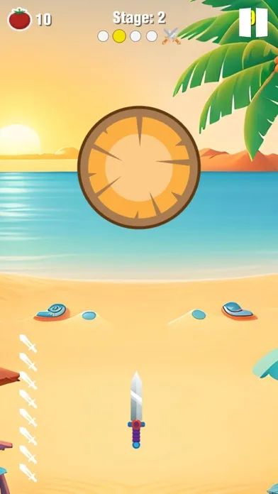 Screenshot di Beach Knife Strikes