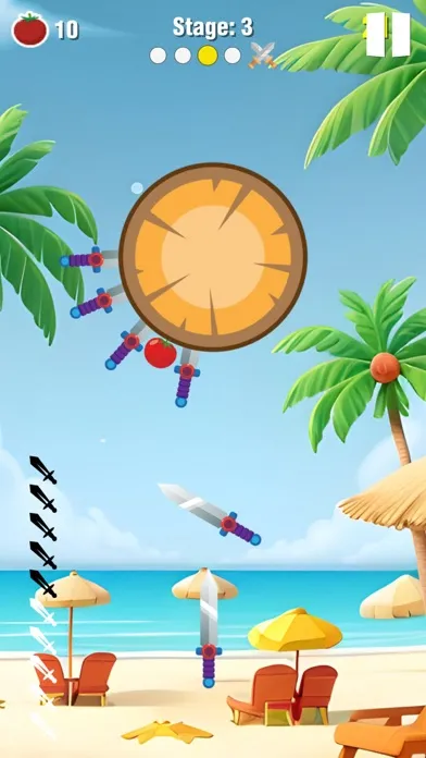 Screenshot di Beach Knife Strikes