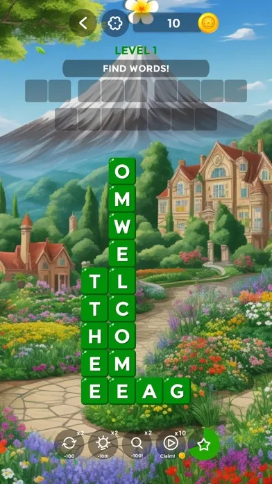 Capturas de tela do Word Stacks: Connect Words