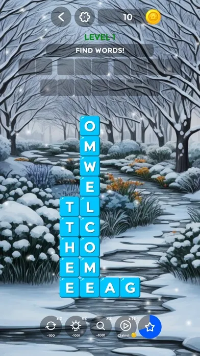 Capturas de tela do Word Stacks: Connect Words