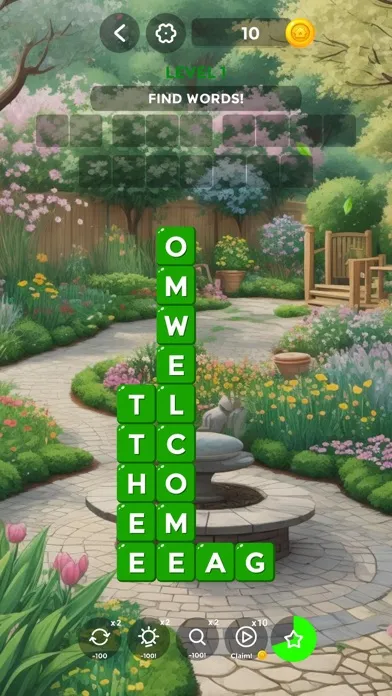Capturas de tela do Word Stacks: Connect Words
