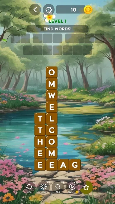Capturas de tela do Word Stacks: Connect Words