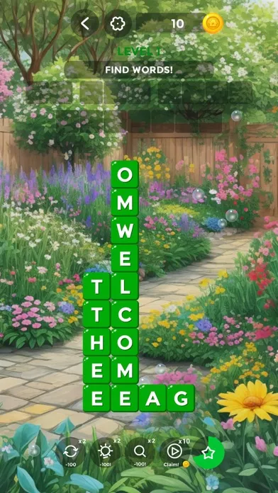 Capturas de tela do Word Stacks: Connect Words