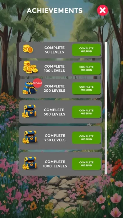 Capturas de tela do Word Stacks: Connect Words