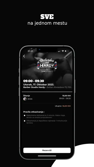 Captures d'écran de Barbershop Hardy