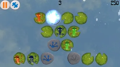 ภาพหน้าจอของ Jumpy Frogs