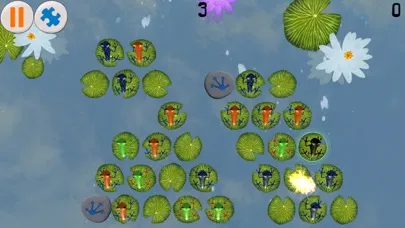 ภาพหน้าจอของ Jumpy Frogs