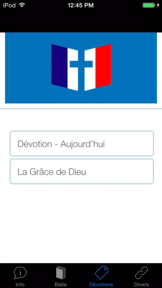Bible Française Screenshots