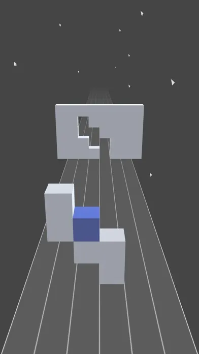 Tangkapan layar Fill the hole - Roll the cube to the left or right