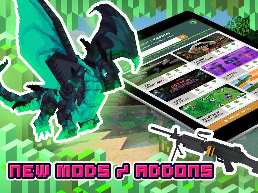 Captures d'écran de Just ๏ Mods for Minecraft iPad 
