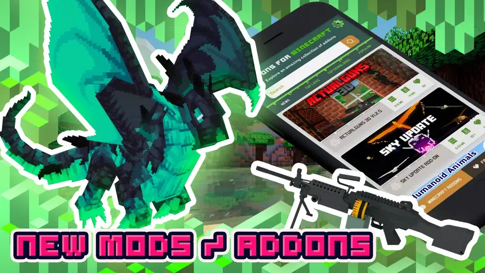 Captures d'écran de Just ๏ Mods for Minecraft