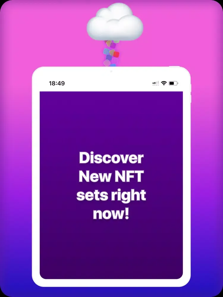 ภาพหน้าจอของ NFT creator + Pixel art maker iPad 