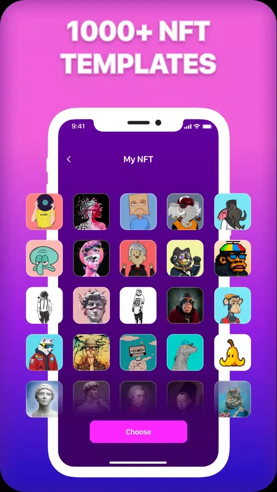 ภาพหน้าจอของ NFT creator + Pixel art maker