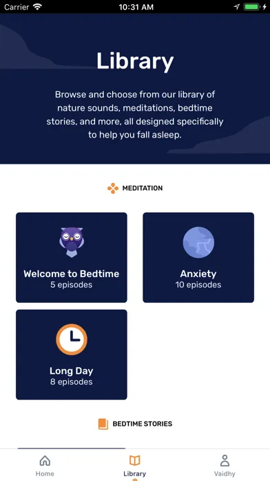 Bedtime - Stories & Meditation應用截圖