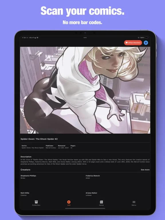 Tabi Comics Collection iPad 應用截圖