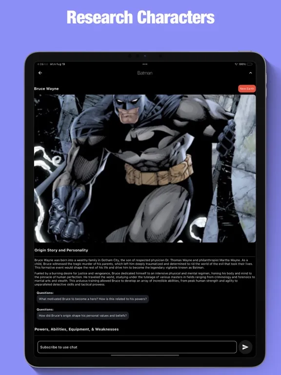 Tabi Comics Collection iPad 應用截圖