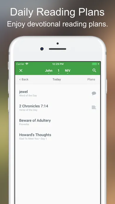 The One Bible App Ekran Görüntüleri