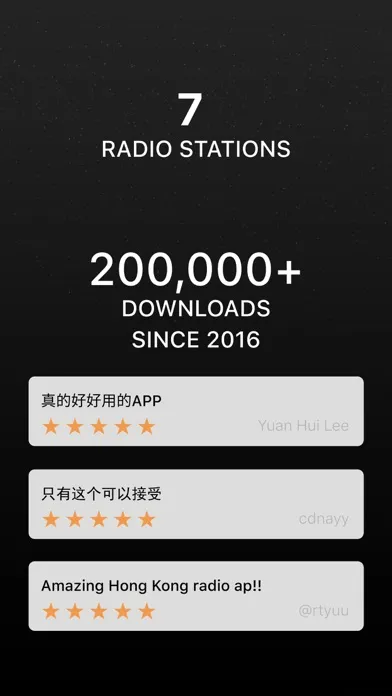 HK Radio ◎ Hong Kong FM স্ক্রিনশট