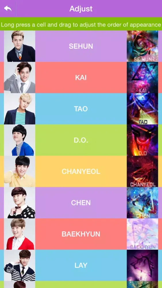 Tangkapan skrin 2048 for EXO