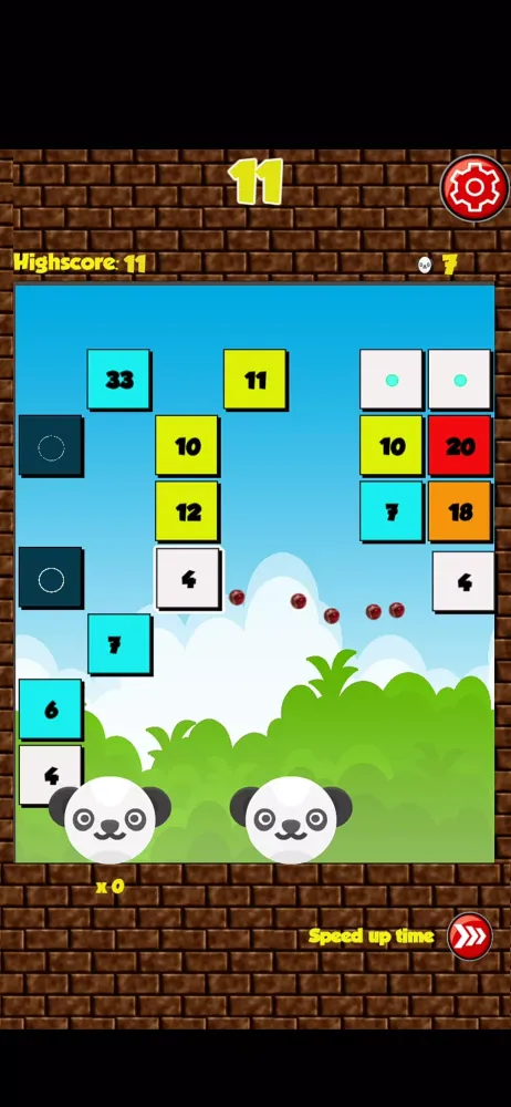 Captures d'écran de Cute Animal – Bricks Breaker