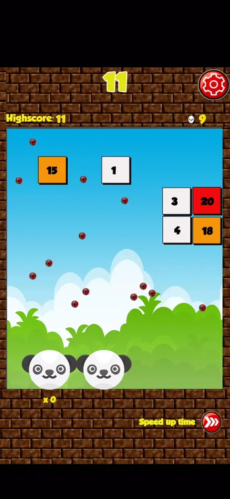 Captures d'écran de Cute Animal – Bricks Breaker