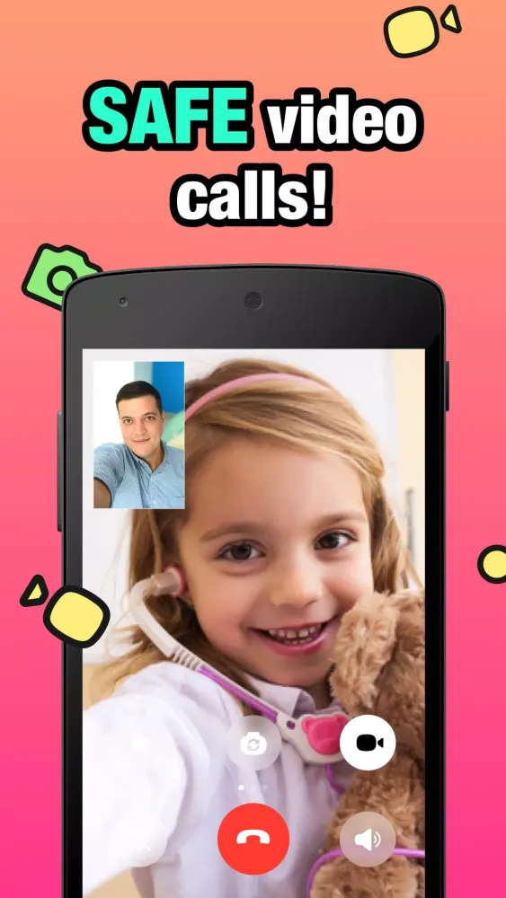 JusTalk Kids - Safe Video Chat and Messenger应用截图