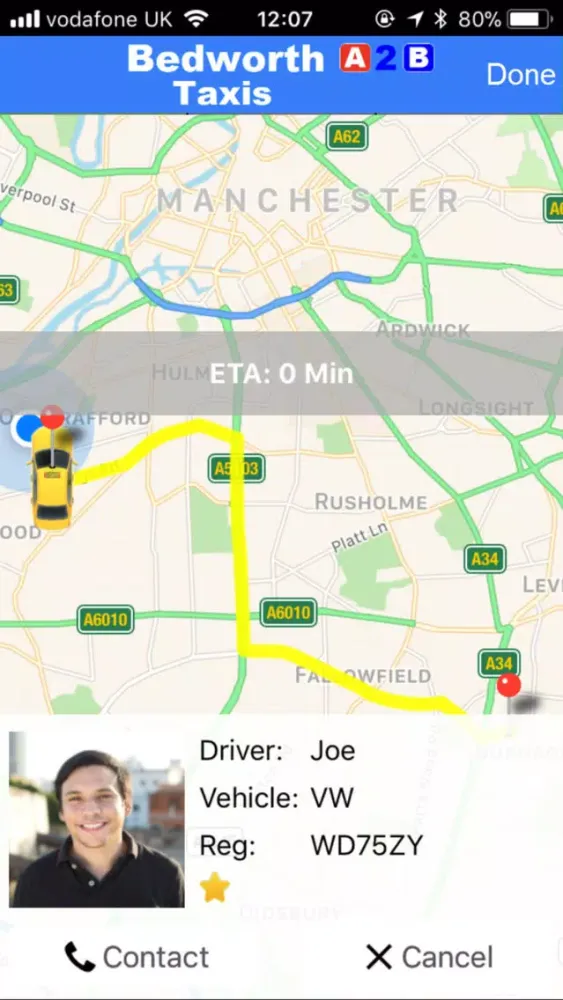 Скриншоты Bedworth A2B Taxis