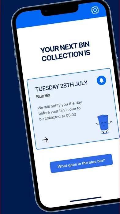 Zrzuty ekranu JustBin: Never Miss Bin Day