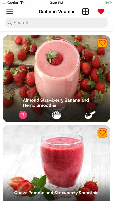 Скриншоты Diabetic Vitamix Recipes