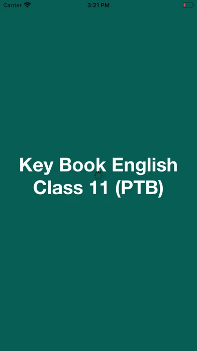 Ảnh chụp màn hình của English KeyBook 11